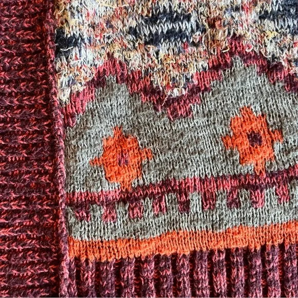 🍁 Mossimo Supply Co. Cardigan - Size 1X - Multicolor Knit Sweater - Picture 3 of 6